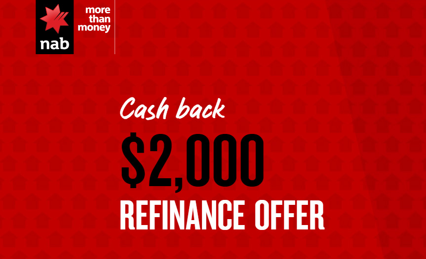 NAB Refinance Rebate With Cashback